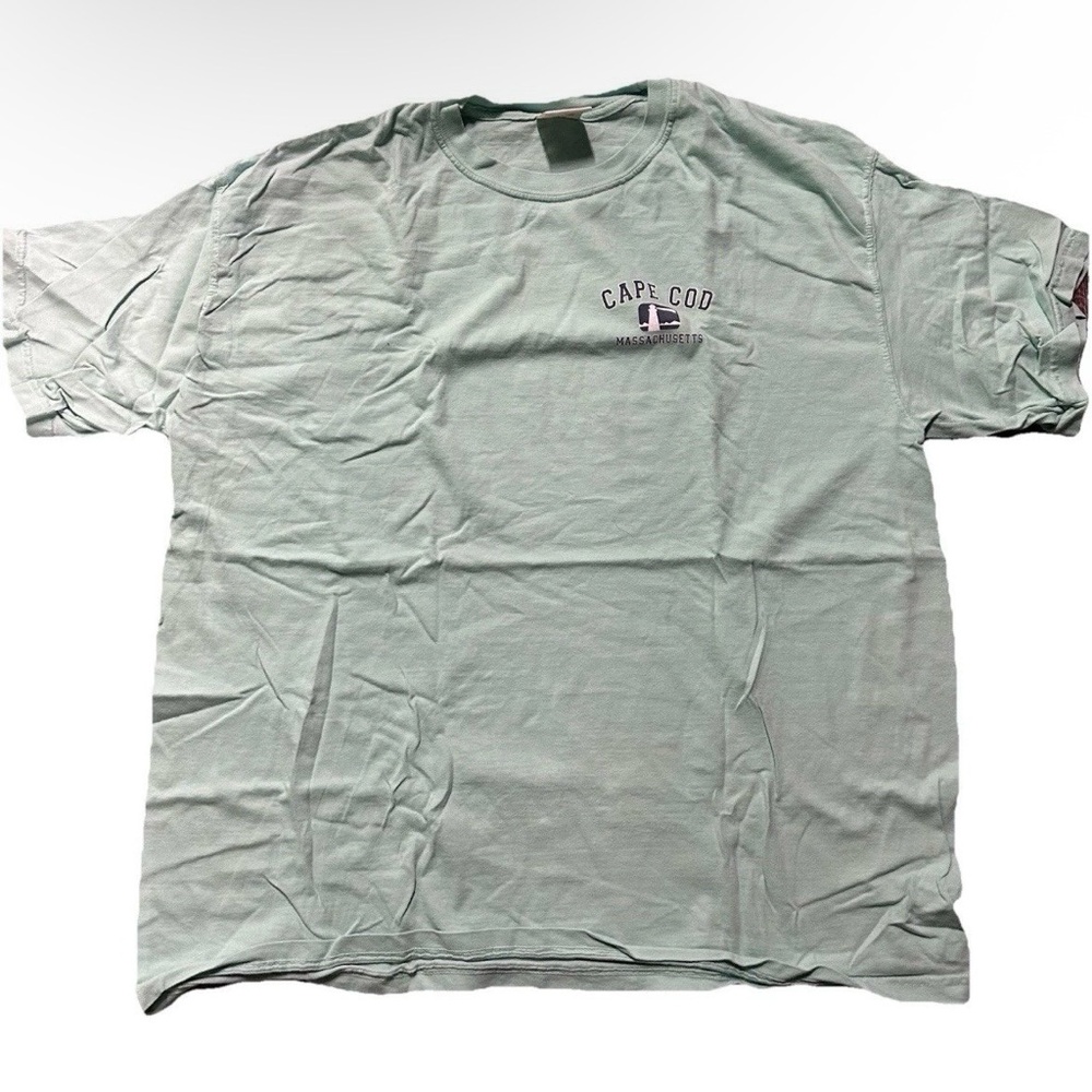 Men’s Comfort Colors Mint Green Cape Cod T Shirt Size XL